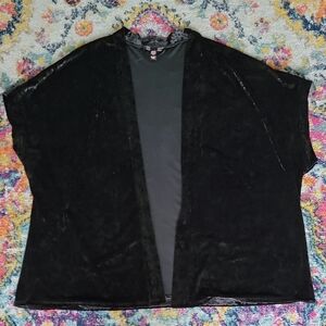 Victoria's Secret Black Robe Luxurious Velvet Sleepwear